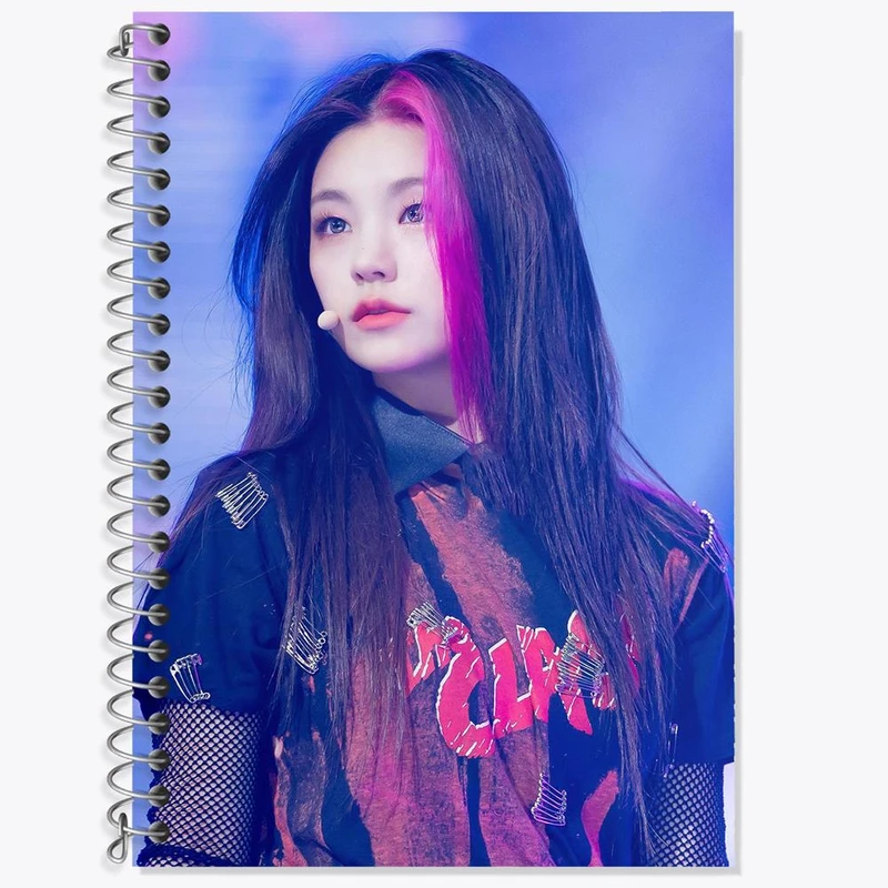 دفتر لغت 50 برگ خندالو مدل یجی گروه ایتزی ITZY کد 20204