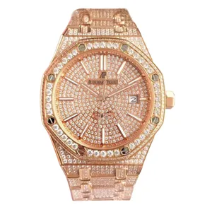 ساعت مچی عقربه‌ای مردانه آدومارس پیگه مدل فول نگین قفل مخفی کد 1