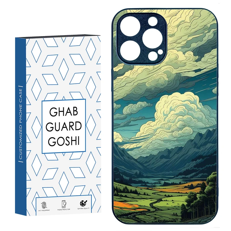 کاور قاب گارد گوشی طرح منظره کد TPU-172 مناسب برای گوشی موبایل اپل IPHONE 15 PRO MAX