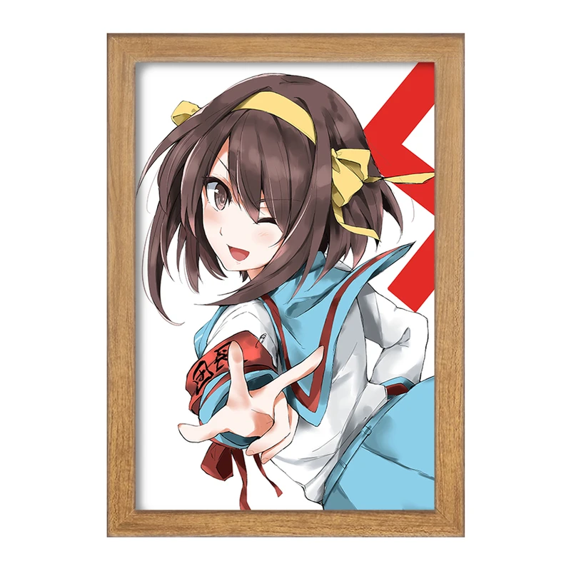 تابلو خندالو مدل هاروهی انیمه ناپدید شدن هارومی سوزومیا The Disappearance of Haruhi Suzumiya  کد 23146