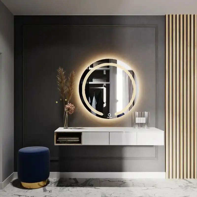 آینه سرویس بهداشتی تارادکور مدل لمسی قطر 50 کد tc151