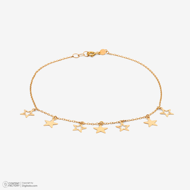 پابند طلا 18 عیار زنانه میو گلد مدل DG-AK103