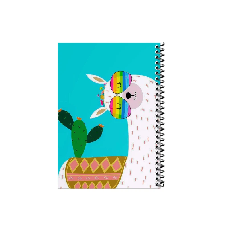 دفتر مشق مدل لاما فانتزی