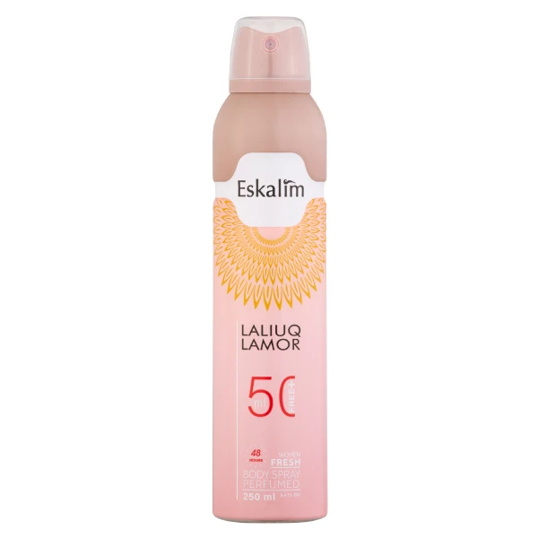 اسپری خوشبو کننده بدن زنانه اسکالیم مدل لالیک لامور حجم 250 میلی لیتر