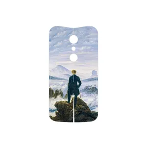 MAHOOT Wanderer above the Sea of Fog Cover Sticker for Motorola Moto G 2nd gen
