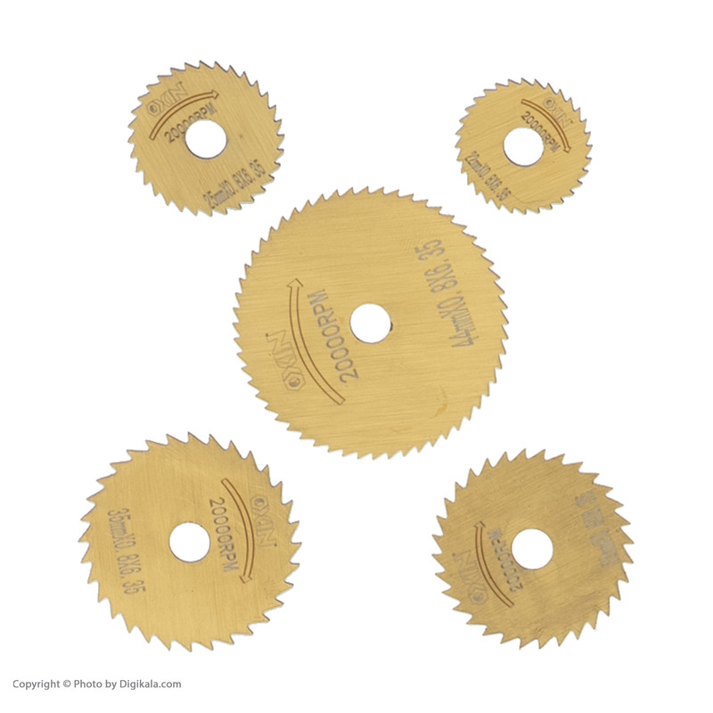 تیغ فرز انگشتی اکسین مدل OXN-2006G مجموعه 6 عددی تیغ فرز انگشتی اکسین مدل OXN-2006G مجموعه 6 عددی