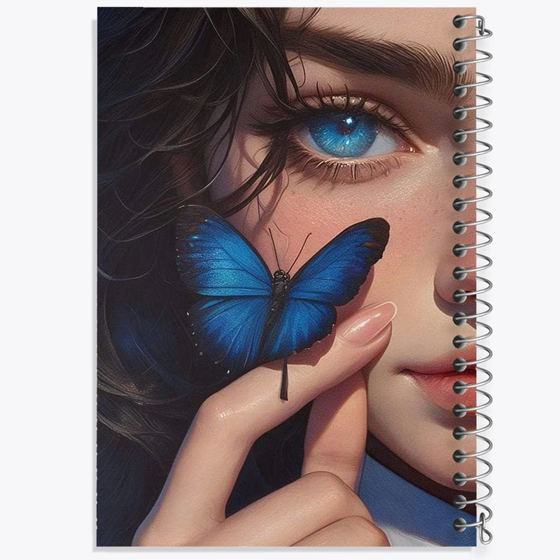 دفتر مشق 50 برگ خندالو طرح دخترانه کد N1602