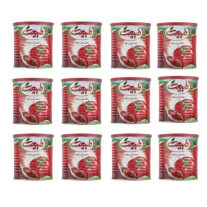 کنسرو رب گوجه فرنگی طبیعت مقدار 800 گرم - بسته 12 عددی