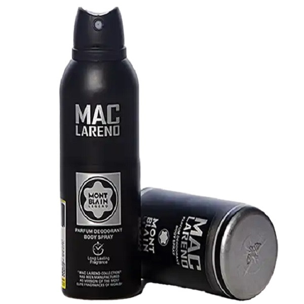 اسپری دئودورانت مردانه مک لارنو مدل مونت بلک لجند حجم 200 میلی لیتر