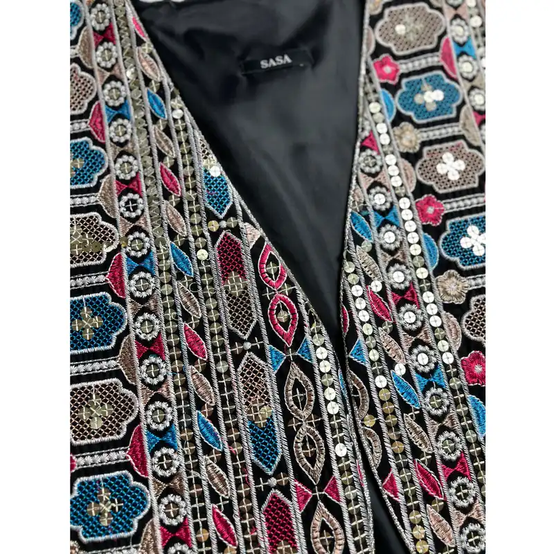 جلیقه زنانه مدل Vst-blk-0099