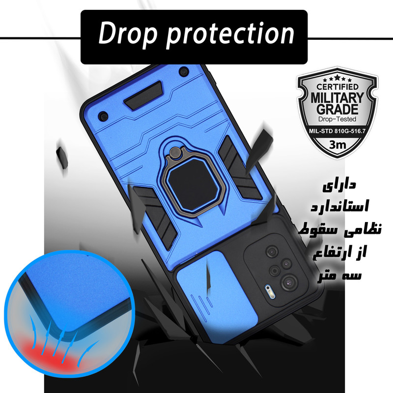 کاور پرشین کینگ مدل RTS21 مناسب برای گوشی موبایل شیائومی Poco F3 / Mi 11i / Redmi K40 Pro