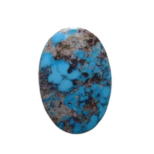 سنگ زینتی فیروزه نیشابوری مدل بیضی 002