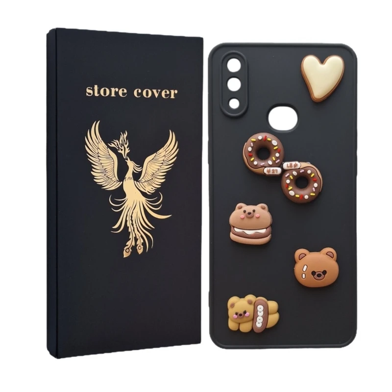 کاور استور کاور طرح کوکو برجسته مدل a10s مناسب برای گوشی موبایل سامسونگ Galaxy A10S