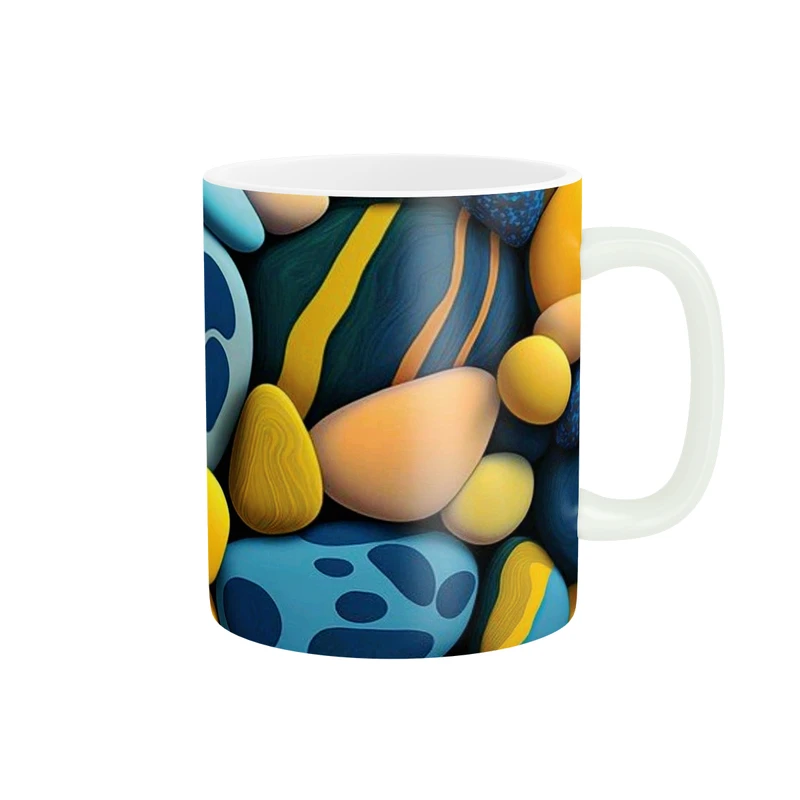 ماگ پاد آفرین مدل سنگ های فانتزی کد DKC950