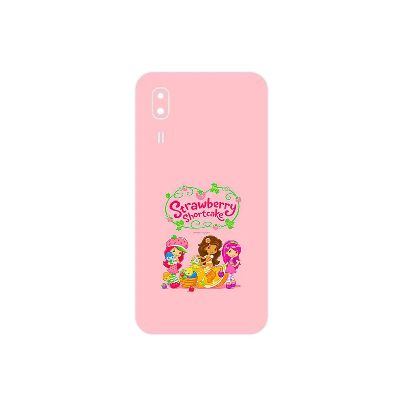 برچسب پوششی ماهوت مدل Strawberry Shortcake مناسب برای گوشی موبایل سامسونگ Galaxy A2 Core