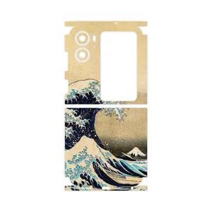 MAHOOT The Great Wave off Kanagawa of Hokusai-FullSkin Cover Sticker for Oppo Find N2 Flip