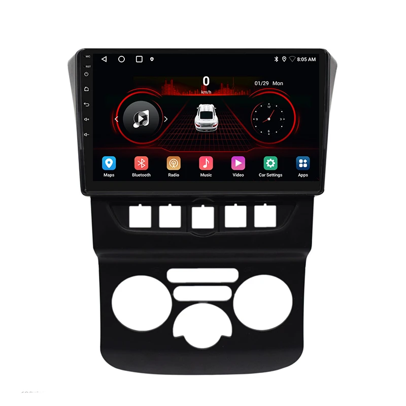 پخش کننده تصویری خودرو کاروین مدل V800 pro مناسب برای رانا