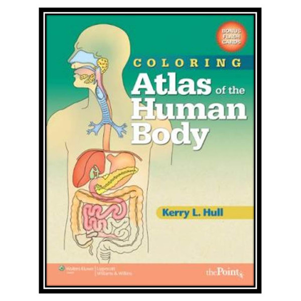 کتاب Coloring Atlas of  the Human Body اثر Kerry L. Hull انتشارات مؤلفین طلایی