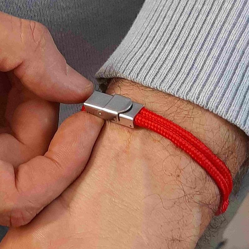 دستبند مردانه مدل امگا پارکورد کد 3060