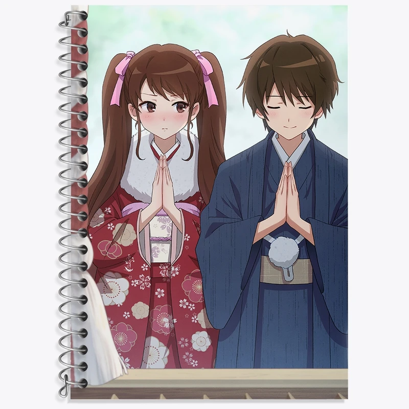 دفتر لغت 50 برگ خندالو طرح ایزومی و کوئیچی انیمه دیگری کد 32032