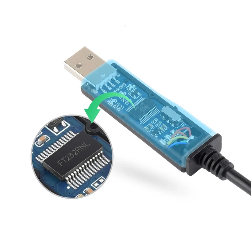 عکس شماره 7 : مبدل صنعتی usb به سریال ویوشیر مدلusb to ttl (c)