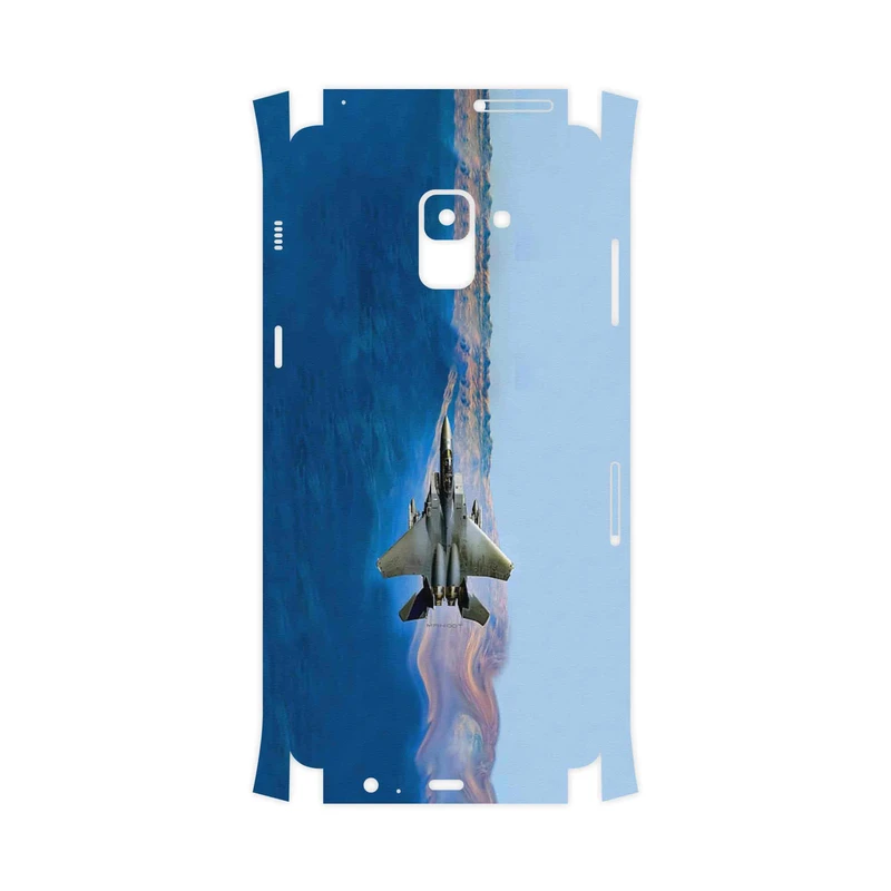 برچسب پوششی ماهوت مدل Fighter plane F15-FullSkin مناسب برای گوشی موبایل سامسونگ Galaxy A8 Plus 2018