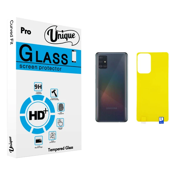 محافظ پشت گوشی يونيک مدل +Clear مناسب برای گوشی موبایل سامسونگ Galaxy A52