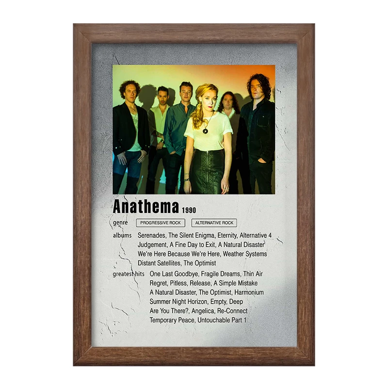 تابلو خندالو طرح آناتما (Anathema)   کد F11240