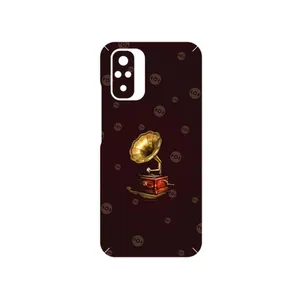 MAHOOT Gramophone Nostalgia Cover Sticker for Xiaomi Redmi Note 10