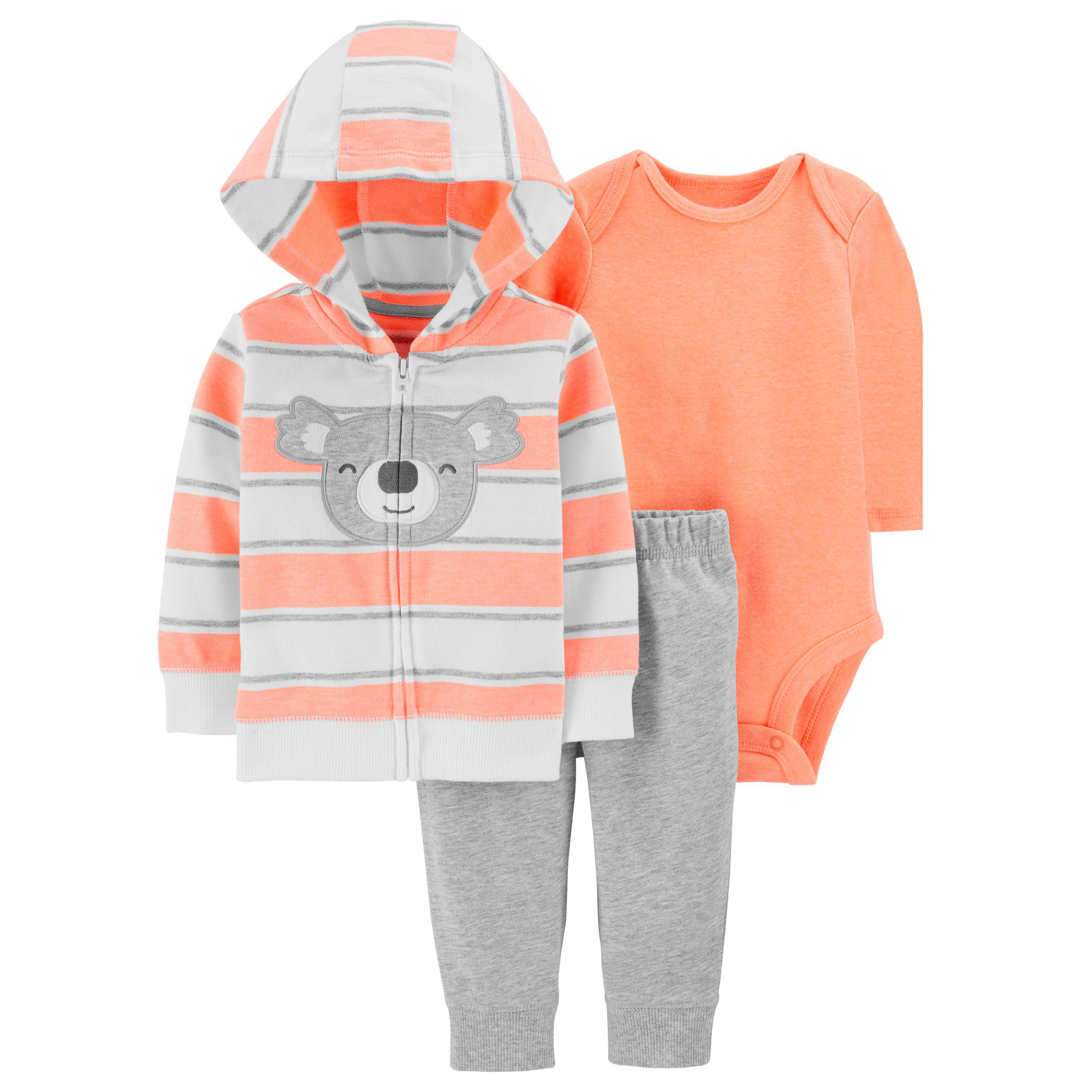 ست 3 تکه لباس نوزادی کارترز مدل 1382