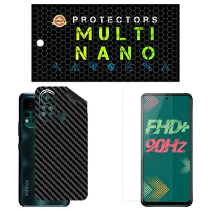 Multi Nano X-SFC Screen Protector For Infinix Hot 11S with back skin