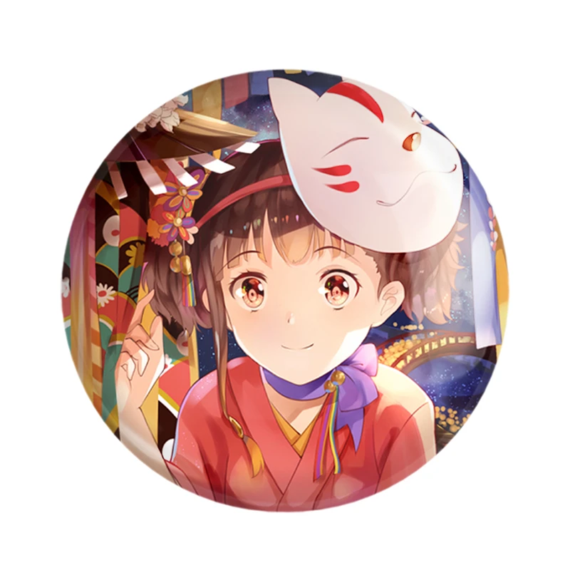 مگنت خندالو مدل مومی انیمه کابانری (Kabaneri) کد 35998