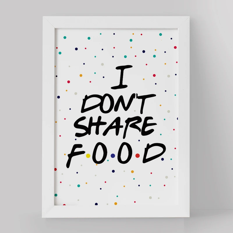 تابلو خندالو مدل سریال فرندز کد 3143