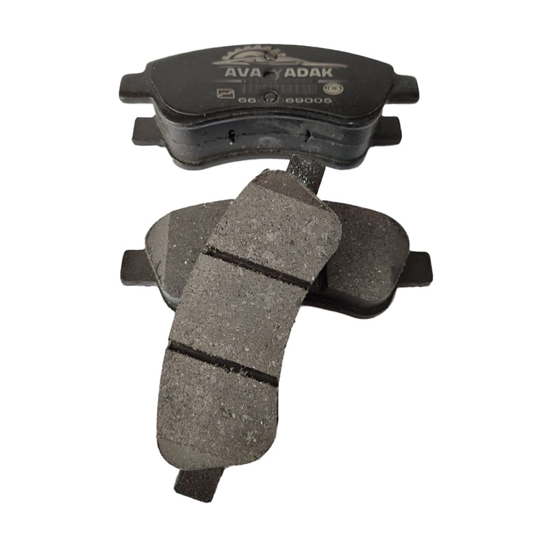 لنت ترمز جلو دیسکی آوا یدک کد 1100253 مناسب برای پژو 206 تیپ پنج