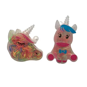 کش مو دخترانه مدل يونيكورنی مجموعه 2 عددی