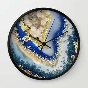 ساعت دیواری رزینی مدل ژئود کد 2