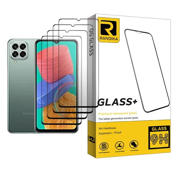 محافظ صفحه نمایش سرامیکی راندیکا مدل Randika Glass4 مناسب برای گوشی موبایل سامسونگ Galaxy M33 بسته چهار عددی