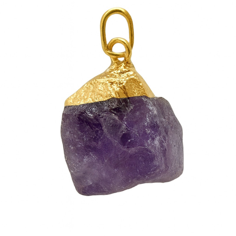 آویز گردنبند زنانه مدل بلور آمیتیس S116