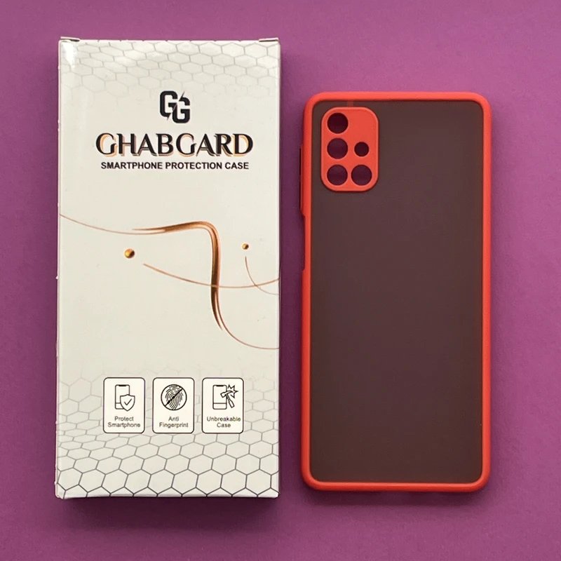 کاور قاب گارد مدل پشت طلقی ساده مناسب برای گوشی موبایل سامسونگ Galaxy A71