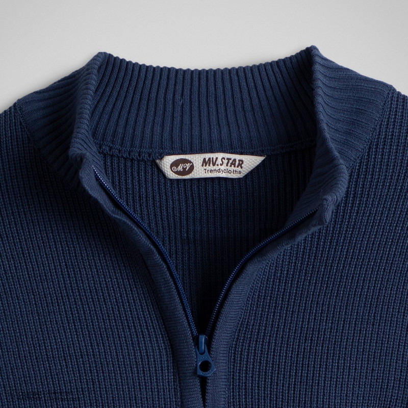 پلیور یقه ایستاده مردانه مدل ۷۰۷