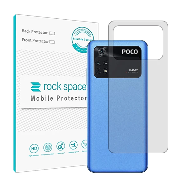محافظ پشت گوشی شفاف راک اسپیس مدل HyGEL مناسب برای گوشی موبایل شیائومی Poco M4 Pro 5G