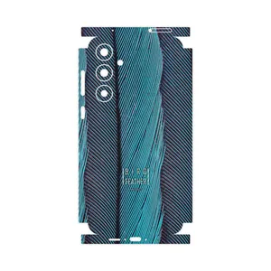 MAHOOT Turquoise feathers-FullSkin Cover Sticker for Samsung Galaxy A55