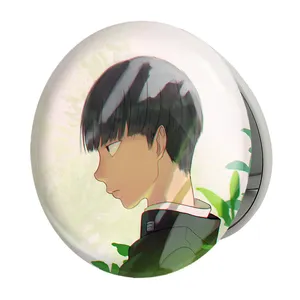 آینه جیبی خندالو طرح شییکو انیمه موب سایکو Mob Psycho 102 مدل تاشو کد 24463 