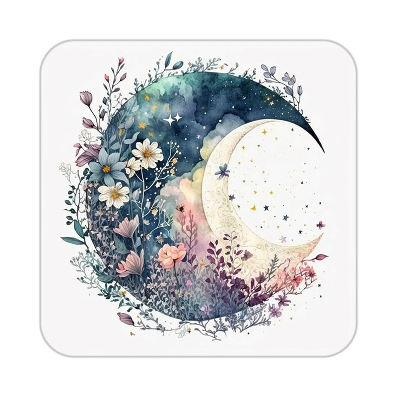 زیر لیوانی کاکتی طرح ماه و ستاره مدل mp53355