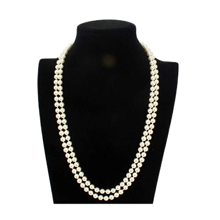 گردنبند دخترانه مدل مرواریدی