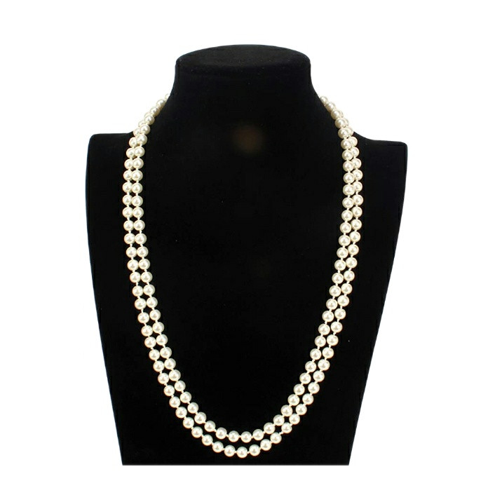 گردنبند دخترانه مدل مرواریدی