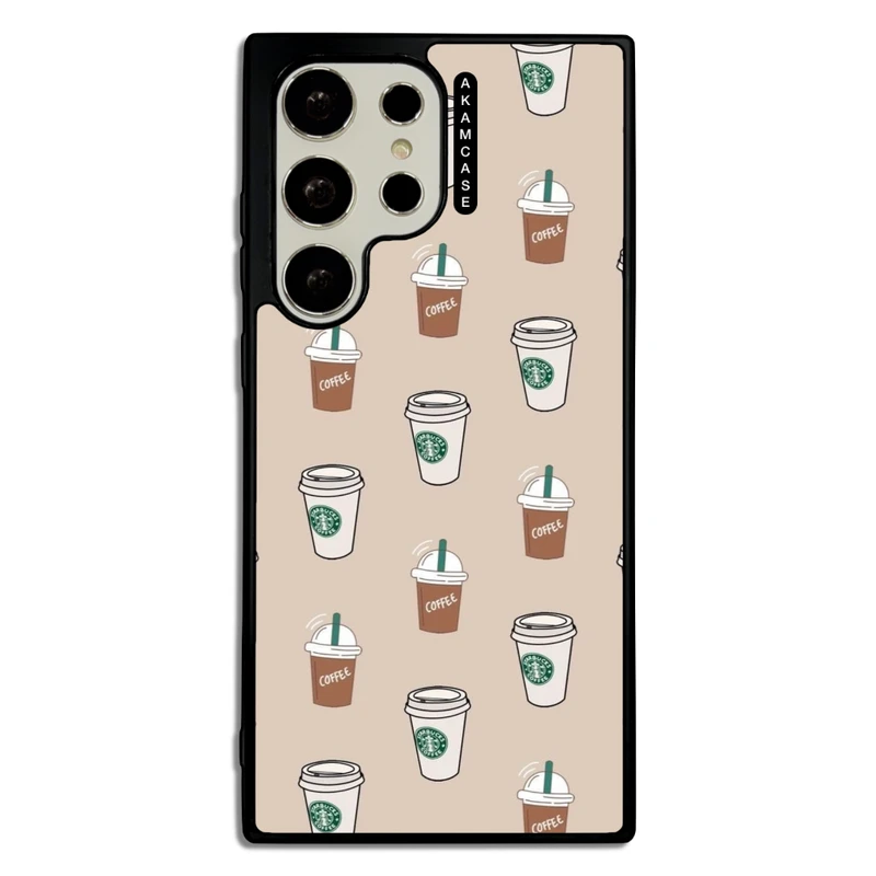 کاور آکام مدل AMC-WSGS23U-STARBUCKS-29 مناسب برای گوشی موبایل سامسونگ Galaxy S23 Ultra