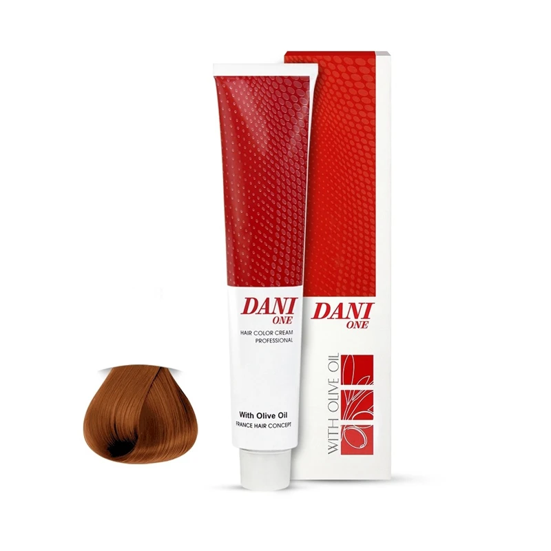 رنگ مو دنی وان شماره 7.58 حجم 100 میلی‌لیتر رنگ بلوند فندقی تیره