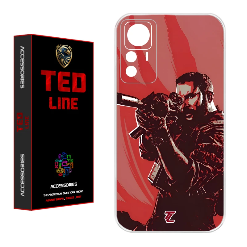 کاور تدلاین طرح کاپیتان پرایس کد 1212 مناسب برای گوشی موبایل شیائومی Mi 12T / 12T Pro