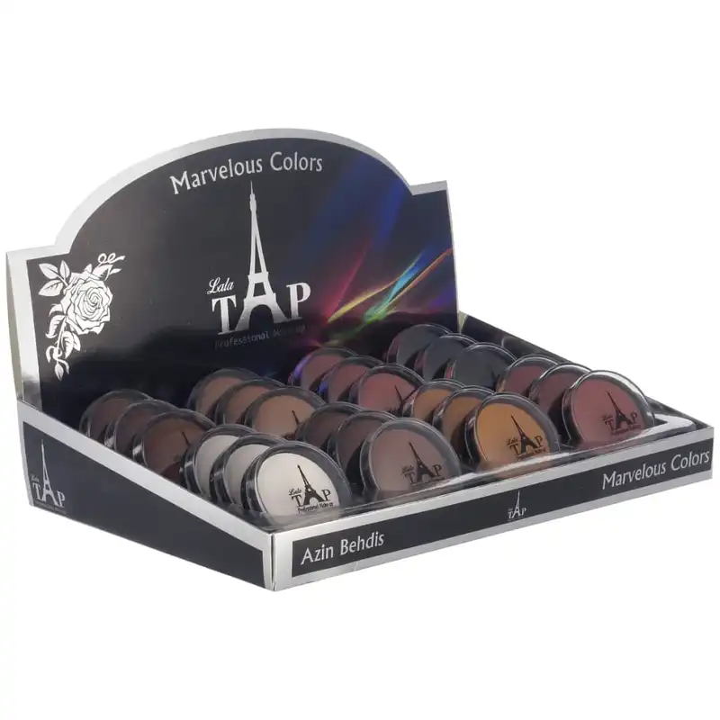 سایه چشم لالا تاپ مدل arka3 مجموعه 24 عددی